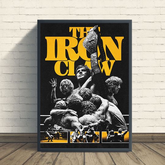 Discover The Iron Claw Movie Poster, Room Decor, Movie Art