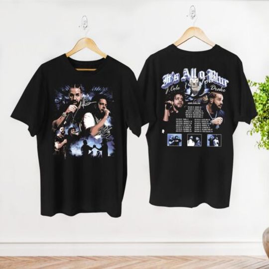 Discover Graphic Drake J Cole Big As The What Tour 2024 T-Shirt