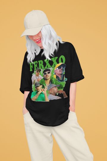 Discover Feid Ferxxo,Hiphop RnB Rapper Singer Homage Graphic Unisex T-Shirt