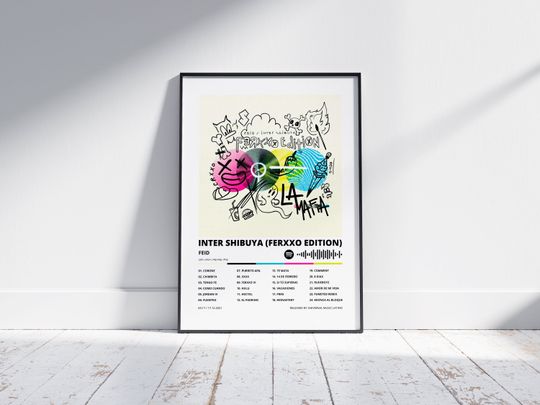 Discover Inter shibuya (ferxxo edition), feid, Poster