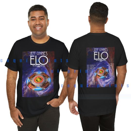 Discover Jeff Lynne's ELO Over and Out Final Tour 2024 Shirt
