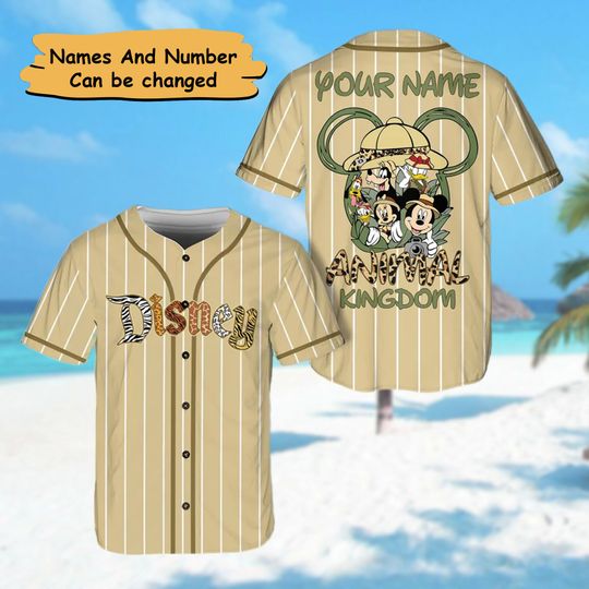 Discover Mouse and Friends Baseball Jersey Team
