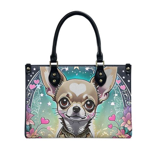 Discover Chihuahua Dog Leather Bag