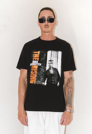 Discover Vintage Bruce Springsteen the rising album music t-shirt, Music Tee Shirt