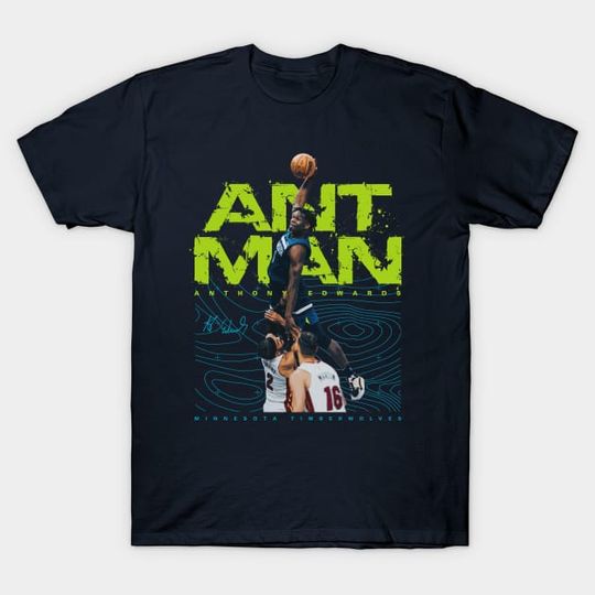 Discover Anthony Edwards - Anthony Edwards Minnesota Timberwolve - T-Shirt