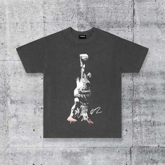 Discover Anthony Edwards Dunk on John Collins Minnesota Basketball Streetwear T-Shirt