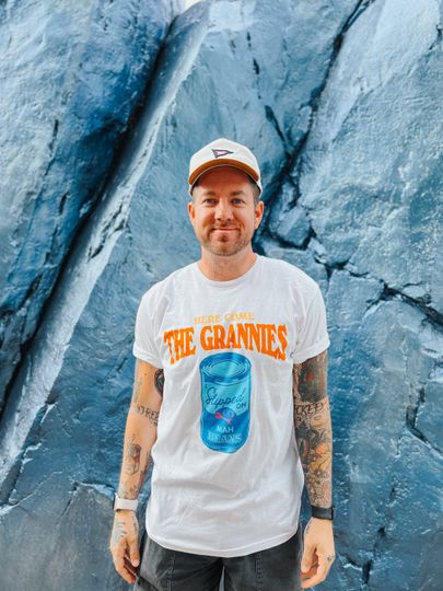 Discover Mah Beans Tee - White, Heeler Tshirt, Dog Shirt, Chattermax Design