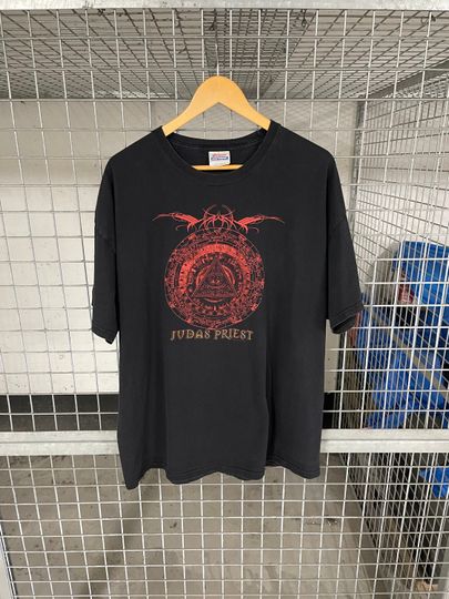 Discover Vintage 2008 Judas Priest World Tour Rare Concert T Shirt