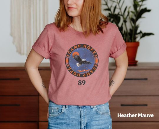 Discover Camp Hope T-Shirt, Heavyweights Shirt, Ben Stiller, Heavyweights Movie T-shirt