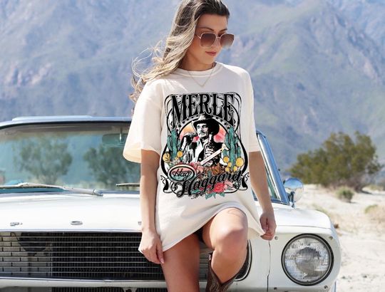 Discover Merle Haggard Vintage  T-Shirt