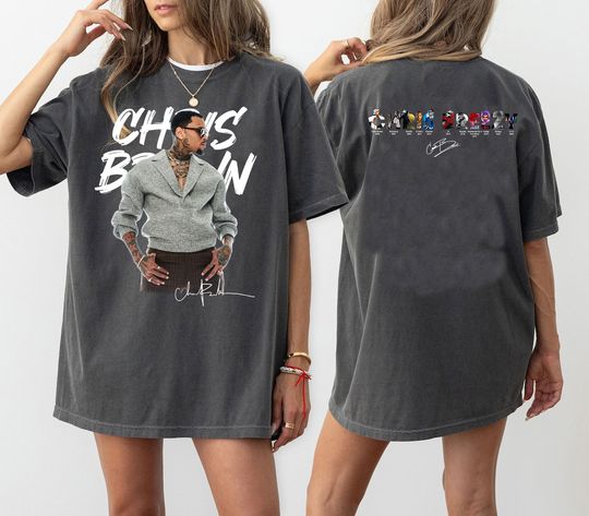 Discover Chris Brown 11:11 Tour Shirt, Chris Brown Shirt