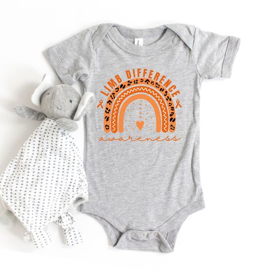 Discover Limb Difference Awareness One-piece Bodysuit for Baby