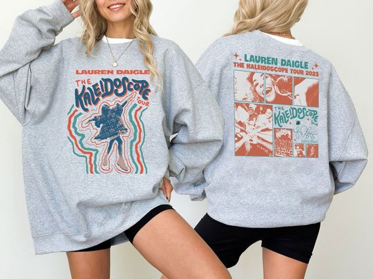 Discover Lauren Daigle 2 Sided Shirt, Vintage Lauren Daigle The Kaleidoscope Tour