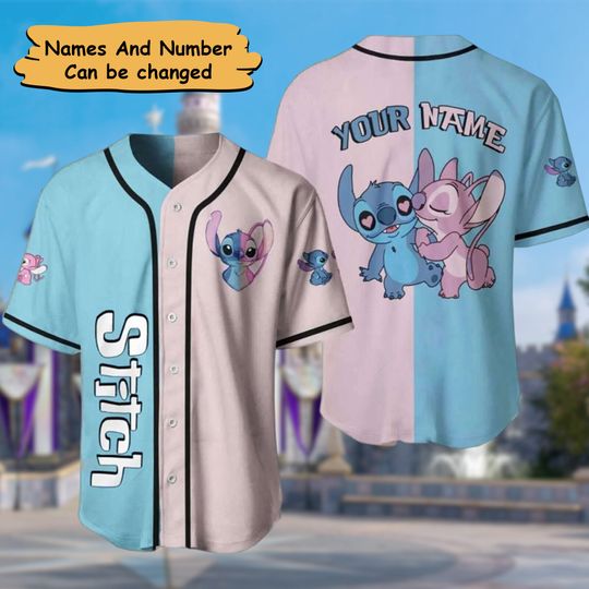 Discover Custom Monster Baseball Jersey, Custom Blue Dog Couple Baseball Jersey