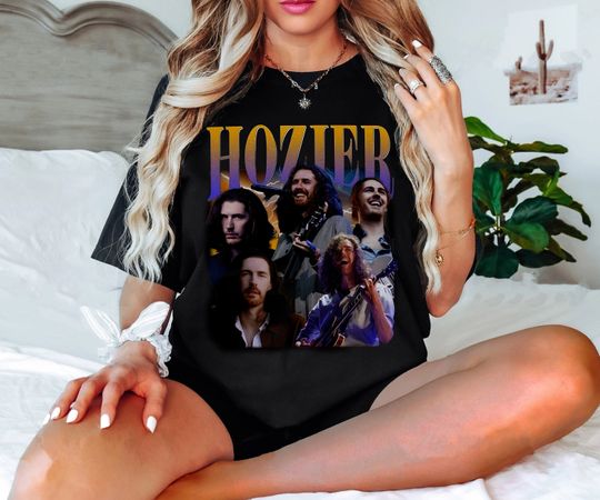 Discover Vintage Hozier Bootleg Style Shirt, Music shirt, Classic 90s Graphic Tee