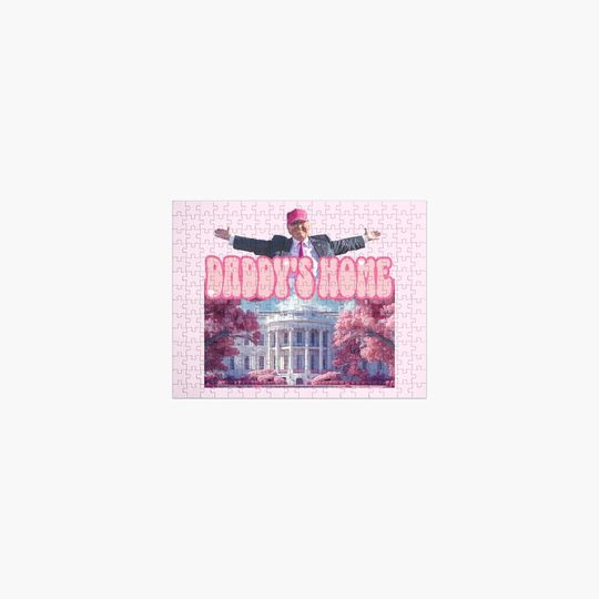 Discover Daddys Home Trump Jigsaw Puzzle
