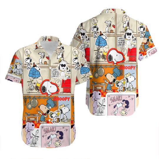 Discover Snoopy Unisex Hawaiian Shirt