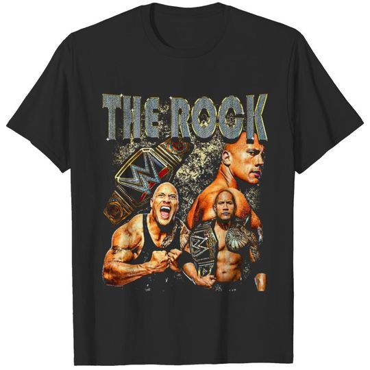 Discover The Rock Vintage T-Shirt, The Rock Shirt, Dwayne Johnson Shirt, Vintage Shirt