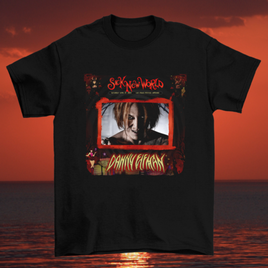 Discover Danny Elfman Sick The New World 2024 T-Shirt