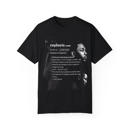 Discover Euphoria Kendrick Lamar Hip Hop T Shirt