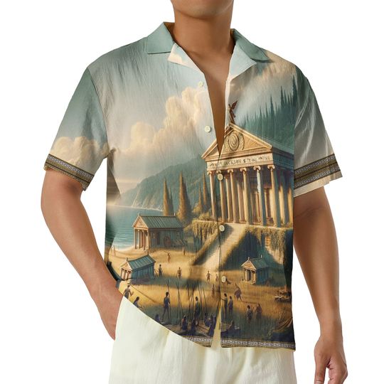 Discover Percy Jackson Hawaiian Shirt, Camp Half Blood Hawaii Aloha Shirt