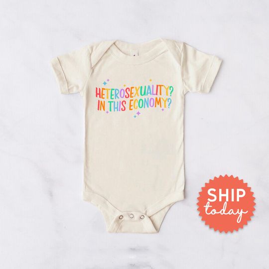 Discover Heterosexuality In This Economy Onesies Brand, Pride Month