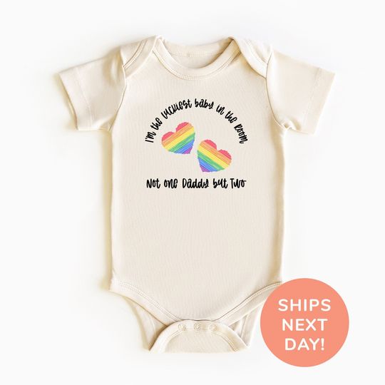 Discover Luckiest Baby Shirt and Onesie, Pride Month Toddler