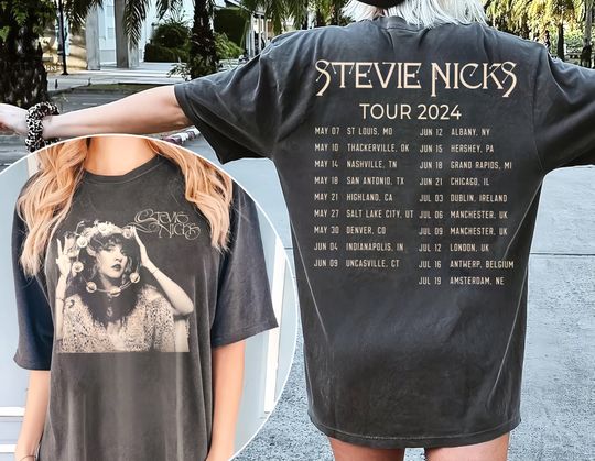 Discover Rock Band Stevie Nicks Shirt, Stevie Nicks On Tour shirt