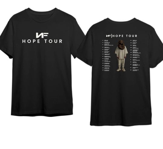 Discover Limited Nf Hope Tour Shirt, Nf Hope Concert 2024 T Shirt