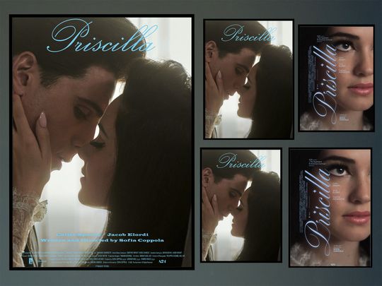 Discover Priscilla Movie Poster 2023 Film/Room Decor Wall Art/Poster Gift