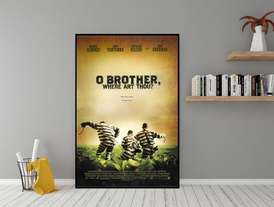 Discover Where Art Thou? Movie Poster  Room Decor - O Brother, Where Art Thou? Movie Print for Gift