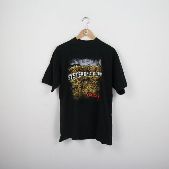 Discover Vintage T-ShirtSYSTEM OF DOWN 2002 Toxicity World Tour