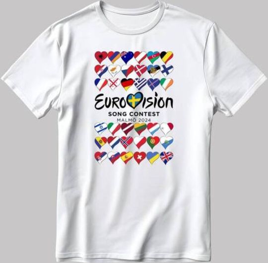 Discover 2024 Eurovision Song Contest Malmö Shirt
