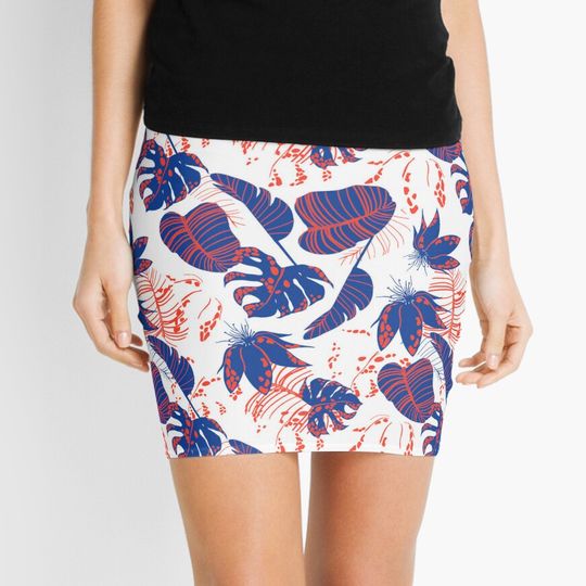 Discover botanical women's Mini Skirt
