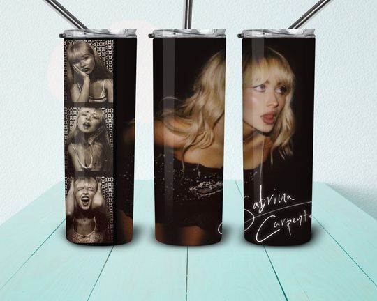 Discover Sabrina Tumbler , Carpenter Tour 2024 20oz Skinny Tumbler