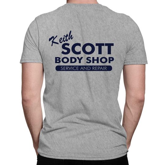 Discover Keith Scott Grey One Tree Hill Body Shop Basketball Sport T shirt