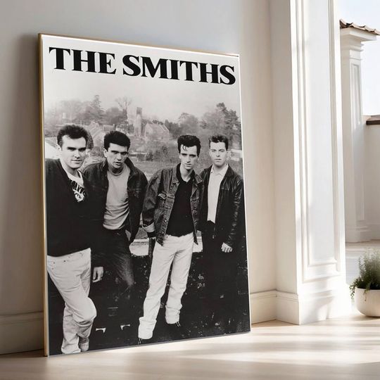 Discover The Smiths Poster Rock Music Vocal Concert Poster