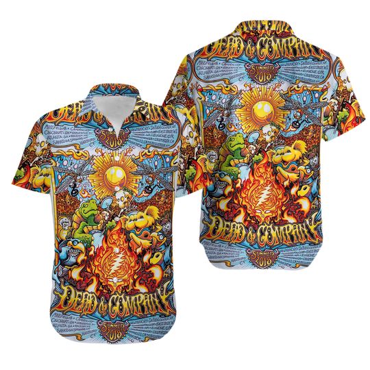 Discover Dead and Company Hawaiian Shirt
