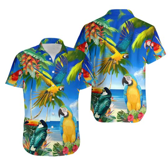Discover Jimmy Buffett Parrothead Hawaiian Shirt