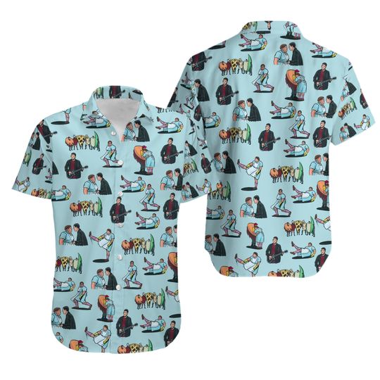 Discover Lunch Lady Land SNL Saturday Night Live Hawaiian Shirt
