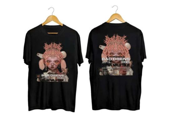 Discover Bring Me The Horizon With Bad Omens Band Post Human NeX GEn 2024 Tour T-Shirt