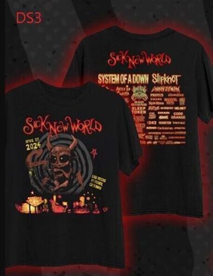Discover Sick New World 2024 T-Shirt, Las Vegas Festival Sick New World 2024 Shirt