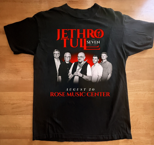Discover Rare Jethro Tull Poster Tour 2024 Gift For Fan T-shirt