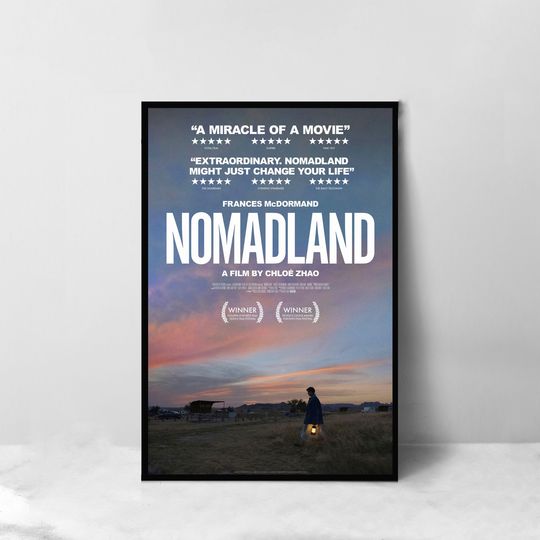 Discover Nomadland Movie Poster, Art Poster For Gift