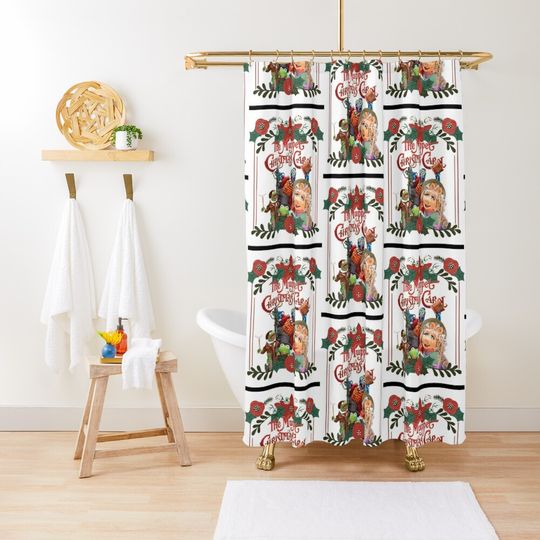 Discover The Muppet Christmas Carol   Shower Curtain