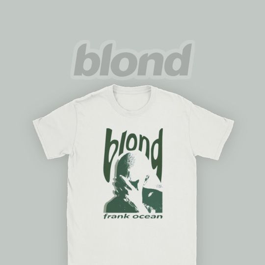 Discover Frank Ocean Graphic tee, Blond Alblum cover shirt
