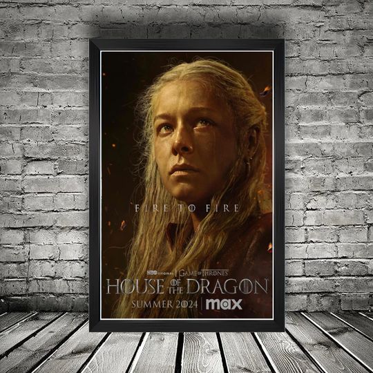 Discover House of the Dragon: Season 2 (2024) TV Series Posters, Sci-Fi Fantasy Posters