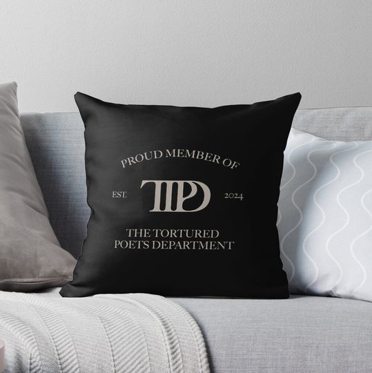 Discover Proud Member Of The Tortured Poets Department  Pillow