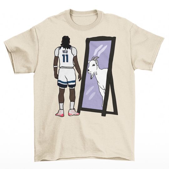 Discover Naz Reid Mirror GOAT T-Shirt