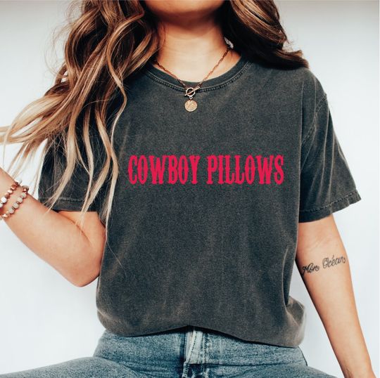 Discover Cowboy Pillows Shirt, Country Music Shirt, Cowgirl Shirt, Western Graphic Tee